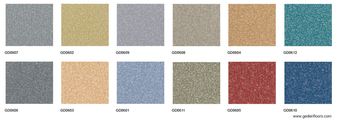 Heterogeneous Vinyl Flooring Rolls Supplier Geden Floors